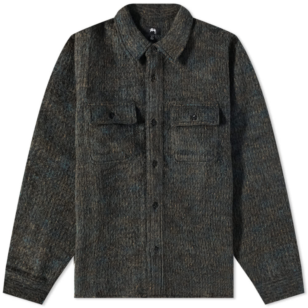 

Рубашка Stussy Speckled Wool Cpo Shirt