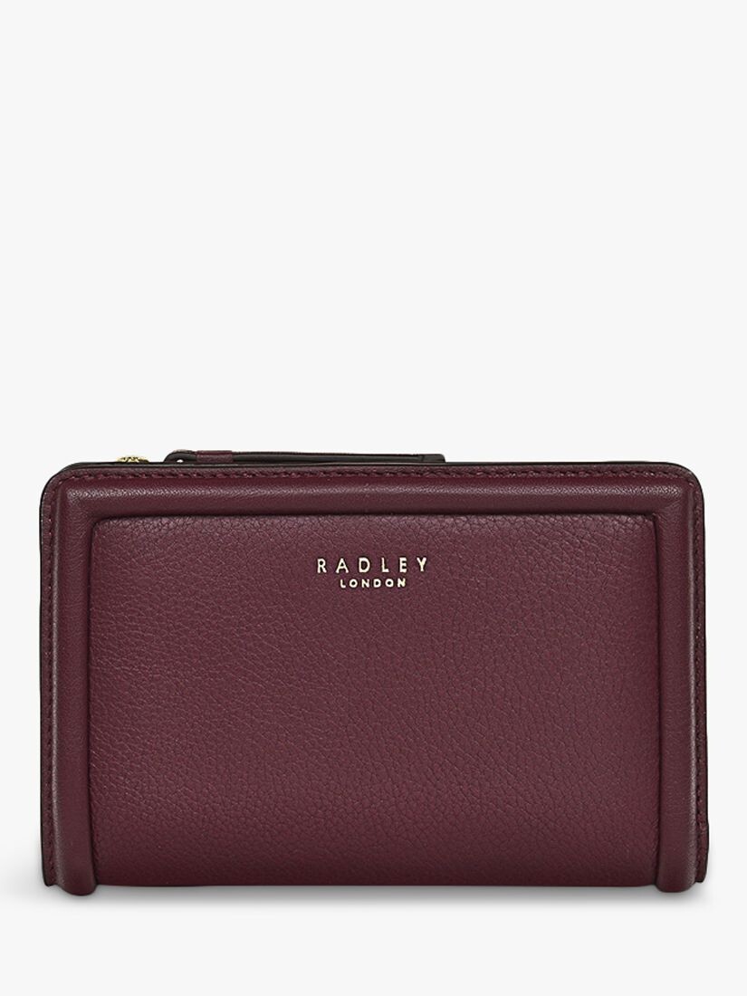 

Кошелек среднего размера двойного сложения Bexley Street Radley, темная вишня