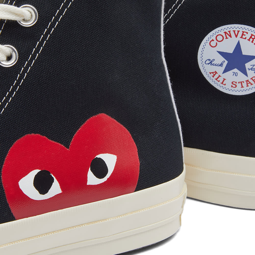 Comme des garcons play cheap x converse chuck taylor 1970s