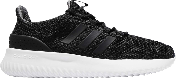 Adidas cloudfoam ultimate on sale black and white