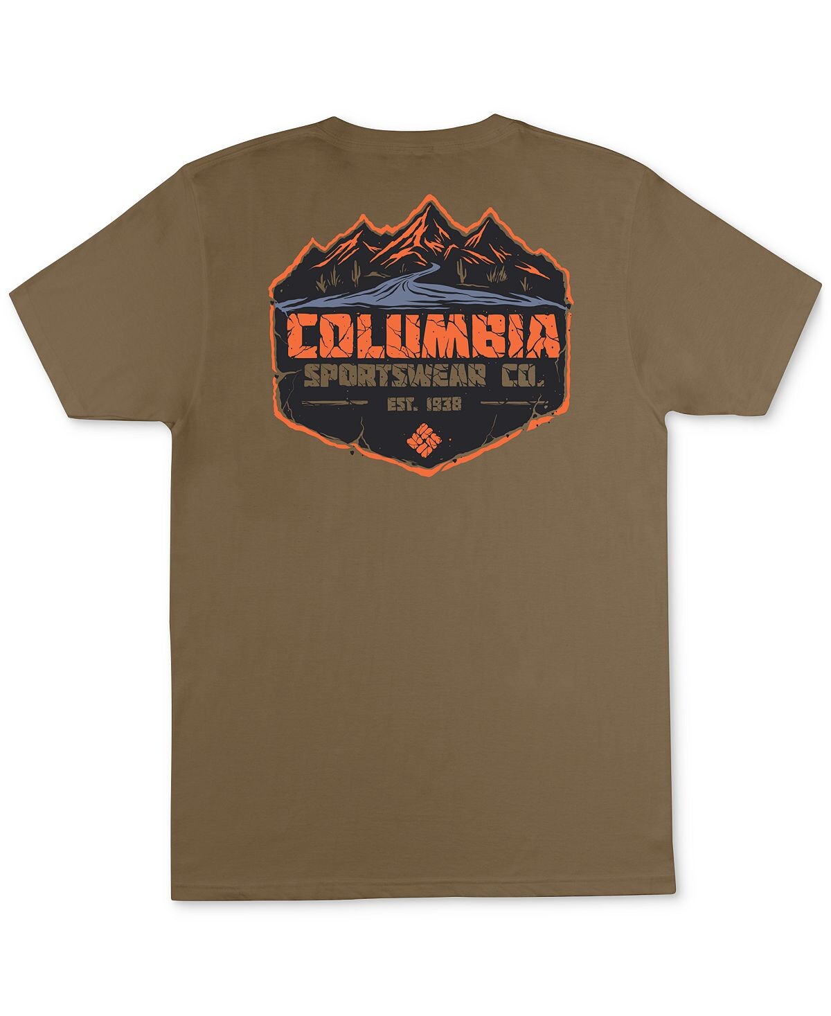 

Мужская футболка с графическим логотипом journey mountain Columbia