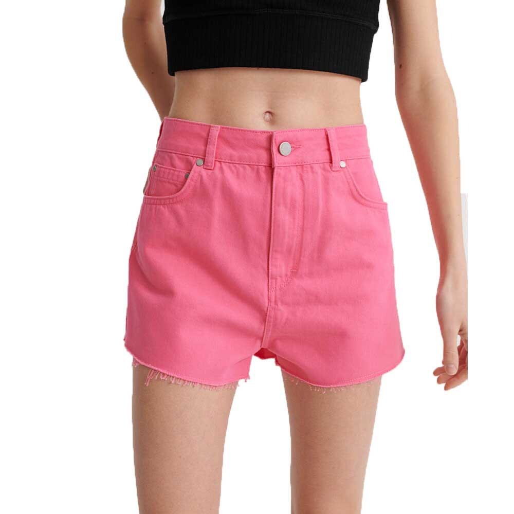 

Шорты Superdry Ruby Cut Off, розовый
