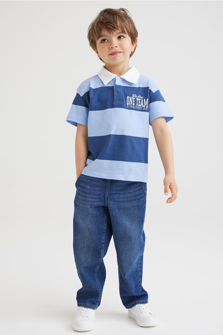 Топ регби оверсайз из хлопка H&amp;M