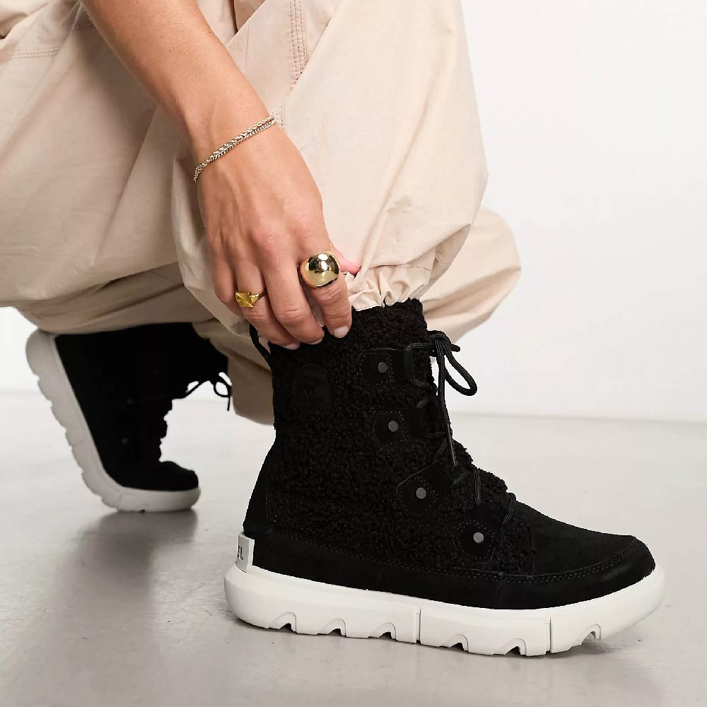 Ботинки Sorel Explorer Joan Cozy, черный