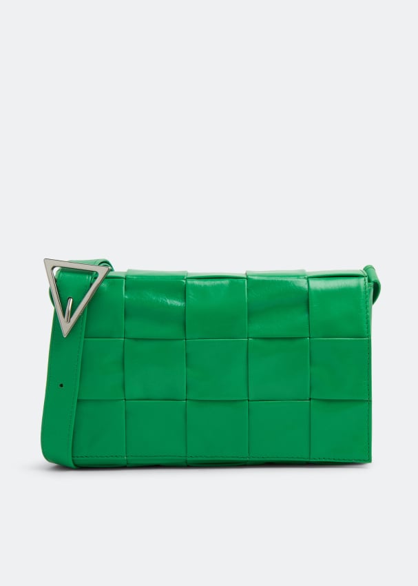 Сумка BOTTEGA VENETA Cassette bag, зеленый