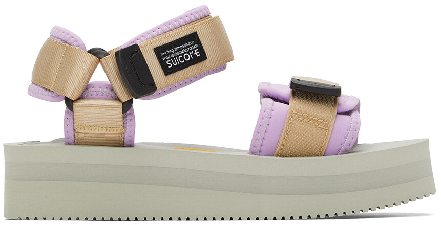 

Серые сандалии CEL-VPO Suicoke