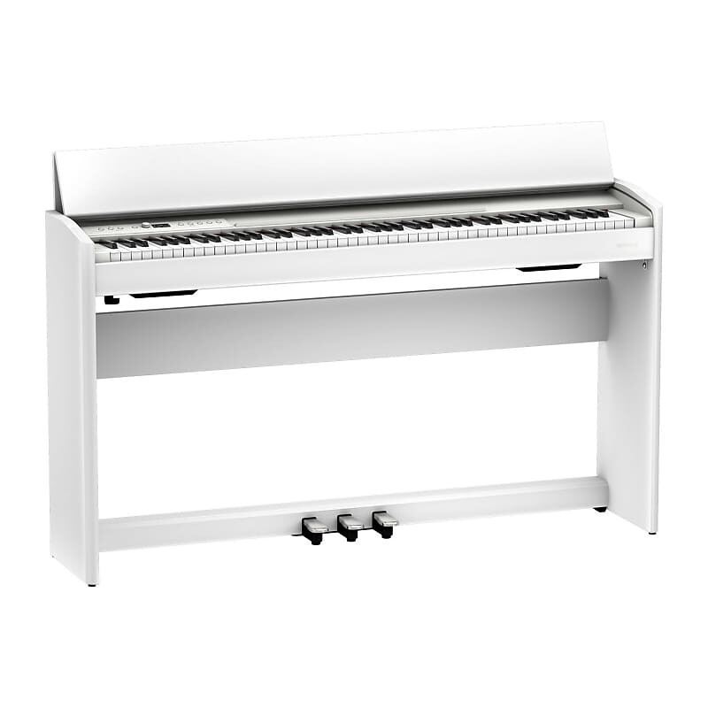 

Цифровое пианино Roland F-701 со стойкой и скамьей - белое F701-WH Digital Piano -
