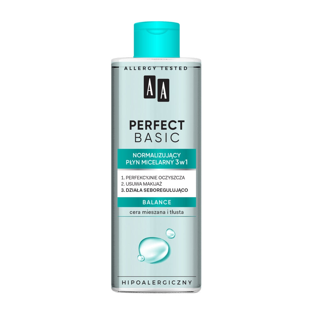 

AA Perfect Basic нормализующая мицеллярная вода 3в1 Balance 200мл