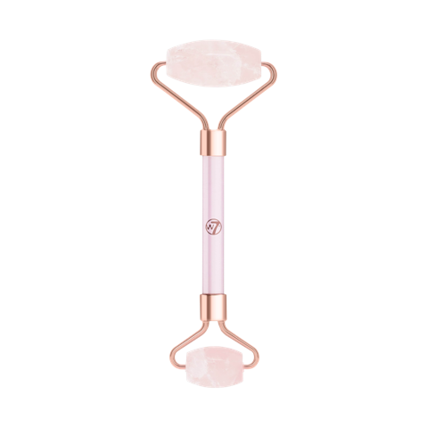 W7 Facial Roller Rose Quartz массажер для лица из розового кварца, 1 шт. массажер для лица face yoga natural rose quartz facial roller 1 шт