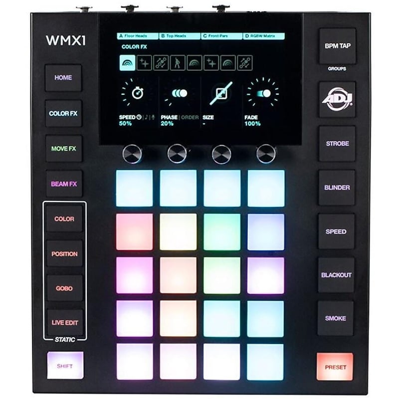 цена Контроллер освещения ADJ WMX1 Wolfmix American DJ ADJ WMX1 Wolfmix Lighting Controller