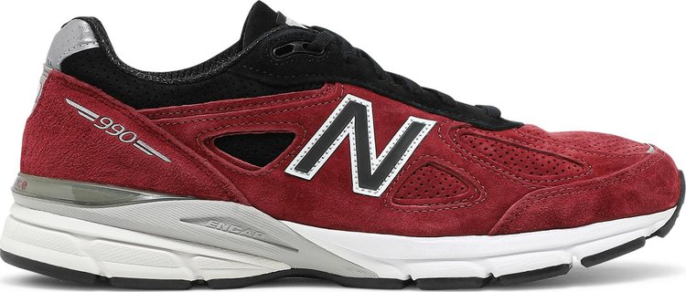 New Balance 990v4 Made in USA Burgundy CDEK.Shopping