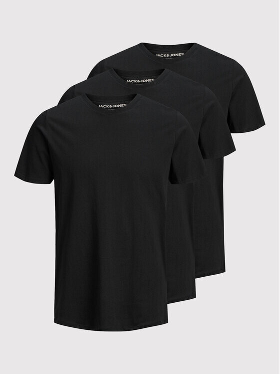 

Комплект из 3 футболок стандартного кроя Jack&Jones, черный