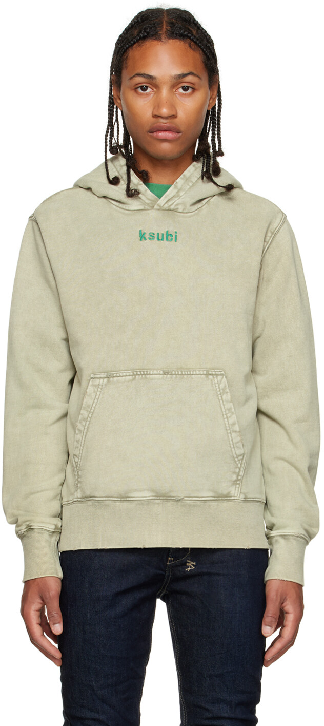 

Зеленая худи Resist Kash Ksubi, Зеленый