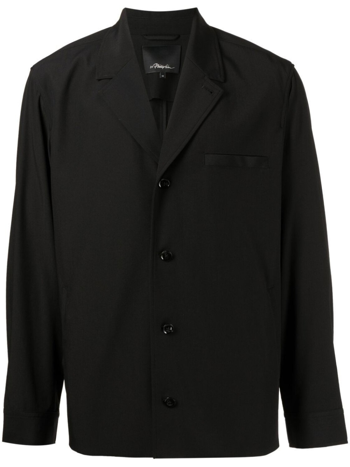 

3.1 Phillip Lim куртка-рубашка, черный