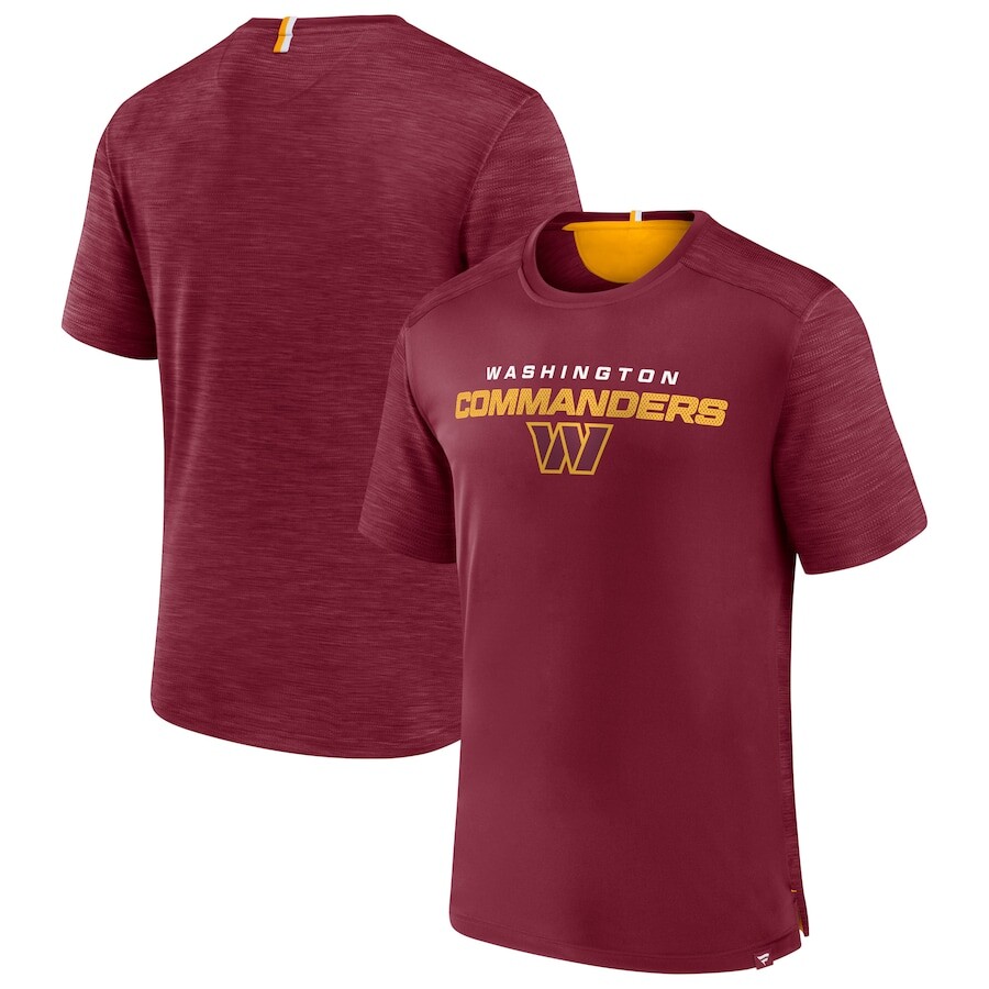 

Футболка с коротким рукавом Fanatics Branded Washington Commanders, бордовый