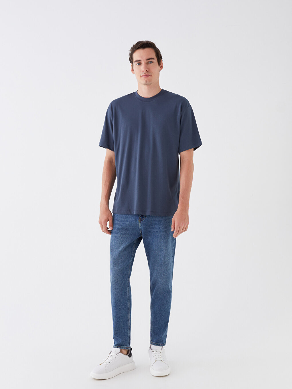 

710 Мужские джинсовые брюки свободного кроя LCW Jeans, среднее индиго родео