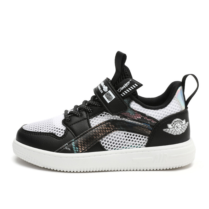 

Детская обувь для скейтбординга Kids Low-top Asian Mickey, черный/оранжевый