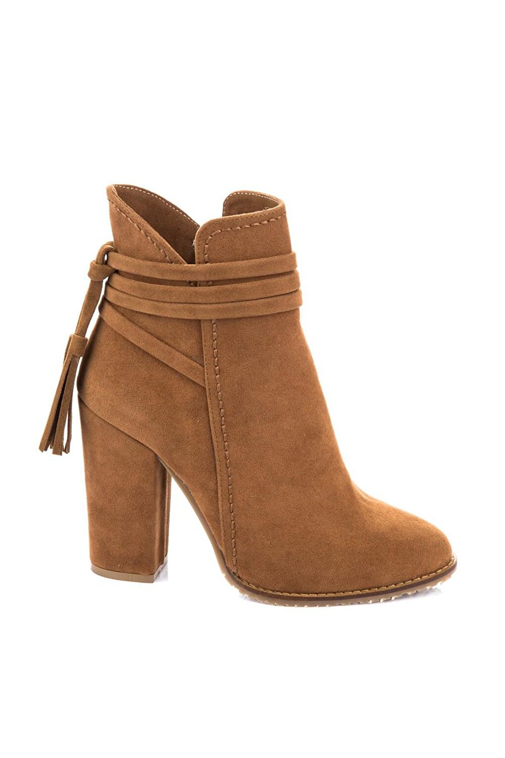 A922803902 Светло-коричневые женские ботинки Fox Shoes