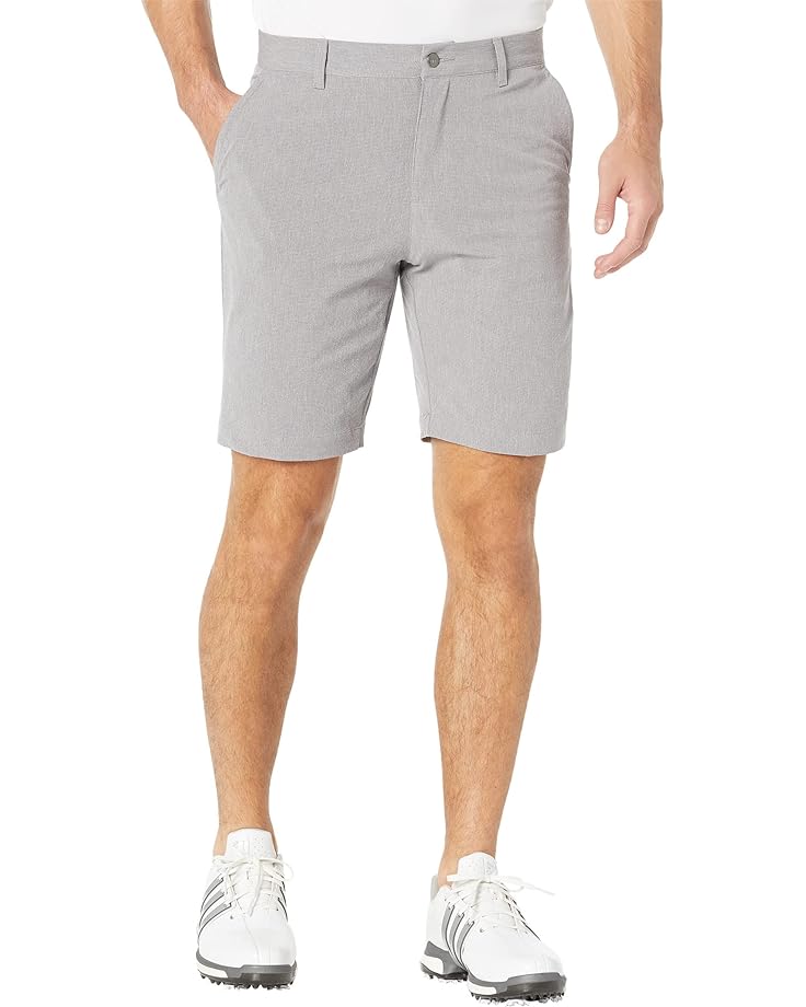 Шорты adidas Golf Crosshatch Shorts, цвет Grey Three/White цена и фото