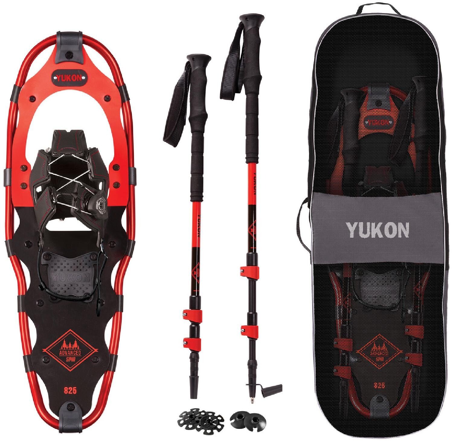

Комплект снегоступов Advanced Spin Yukon Charlie's, черный