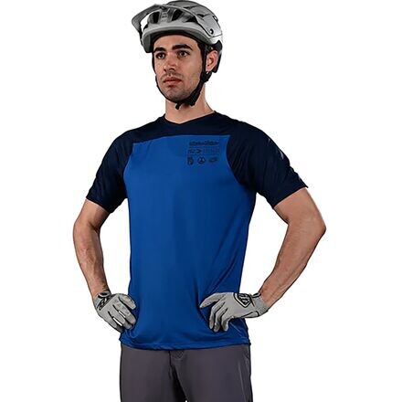 

Джерси Skyline с короткими рукавами мужские Troy Lee Designs, синий