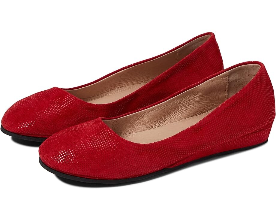 Балетки French Sole Zeppa, цвет Berry Red