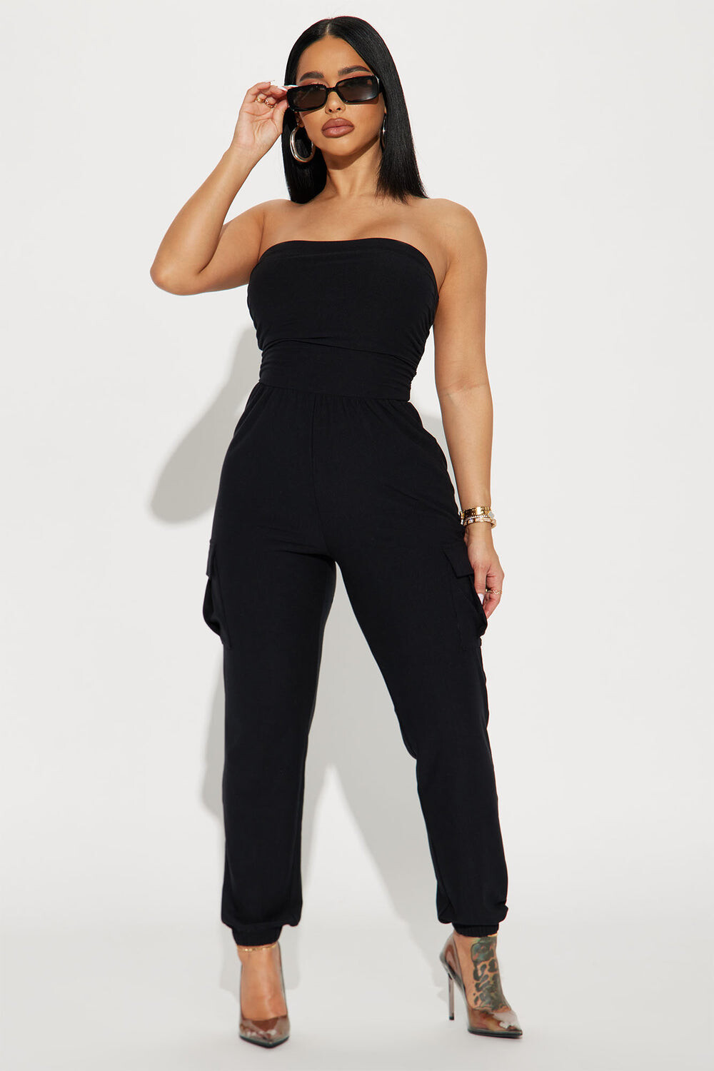 

Комбинезон Fashion Nova RKJ28633, черный