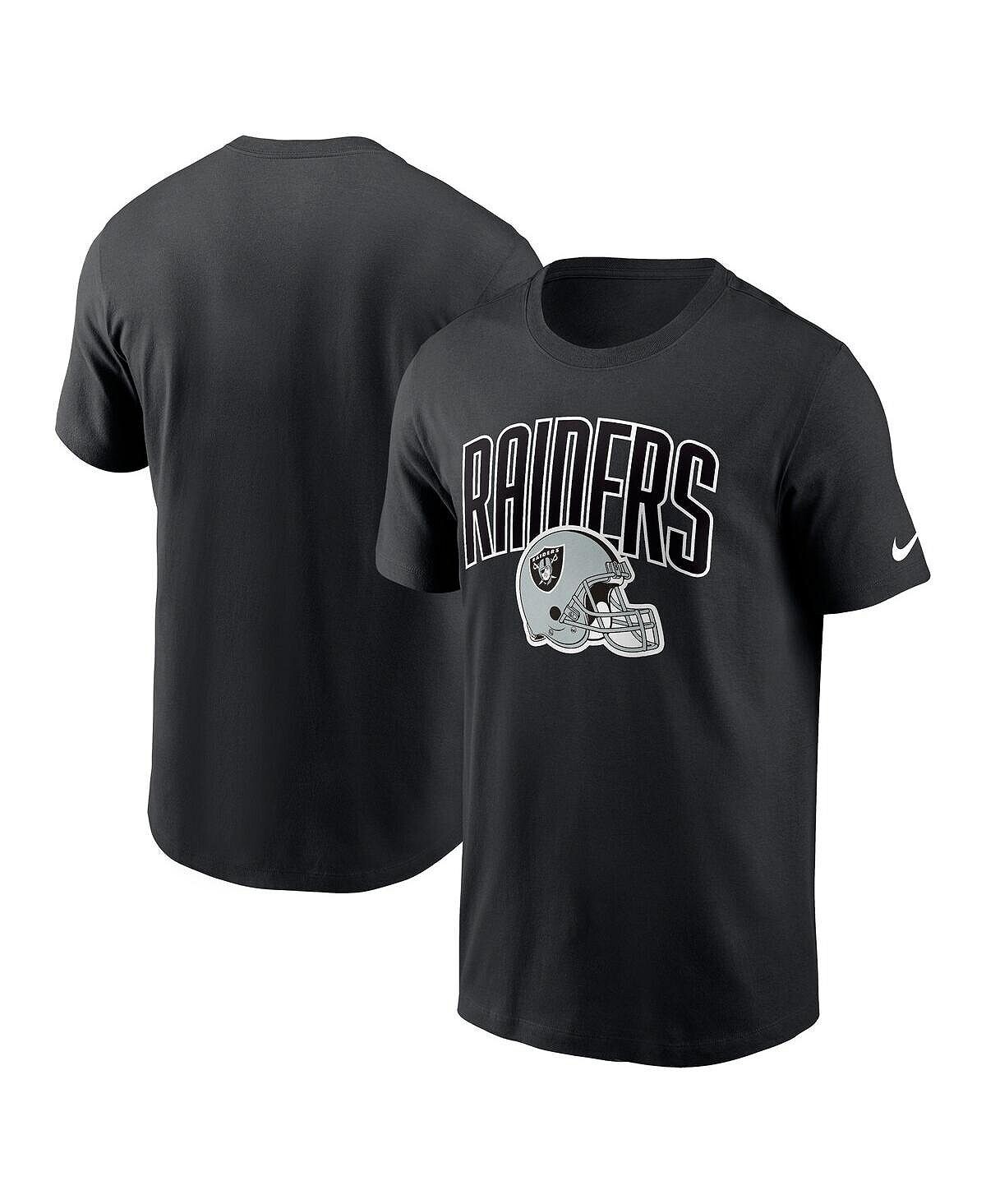

Мужская черная спортивная футболка las vegas raiders team Nike, черный