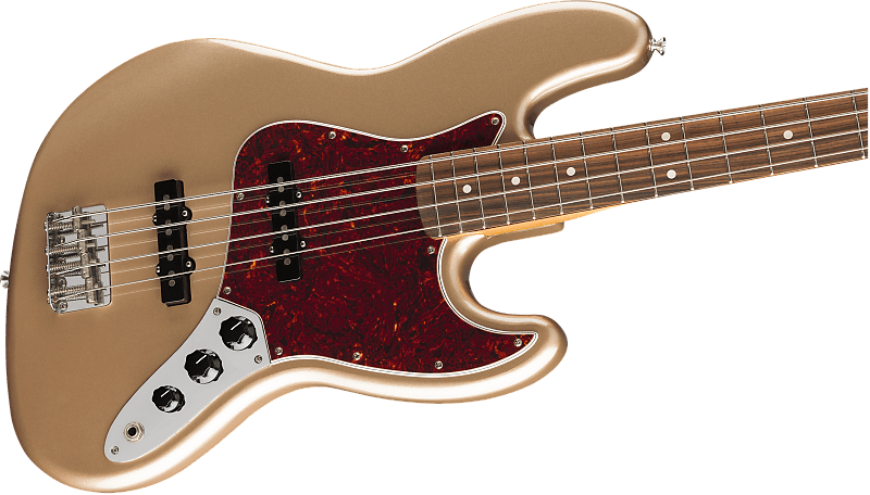 Бас-гитара Fender Vintera '60s Jazz Pau Ferro/Firemist Gold — 0149633353