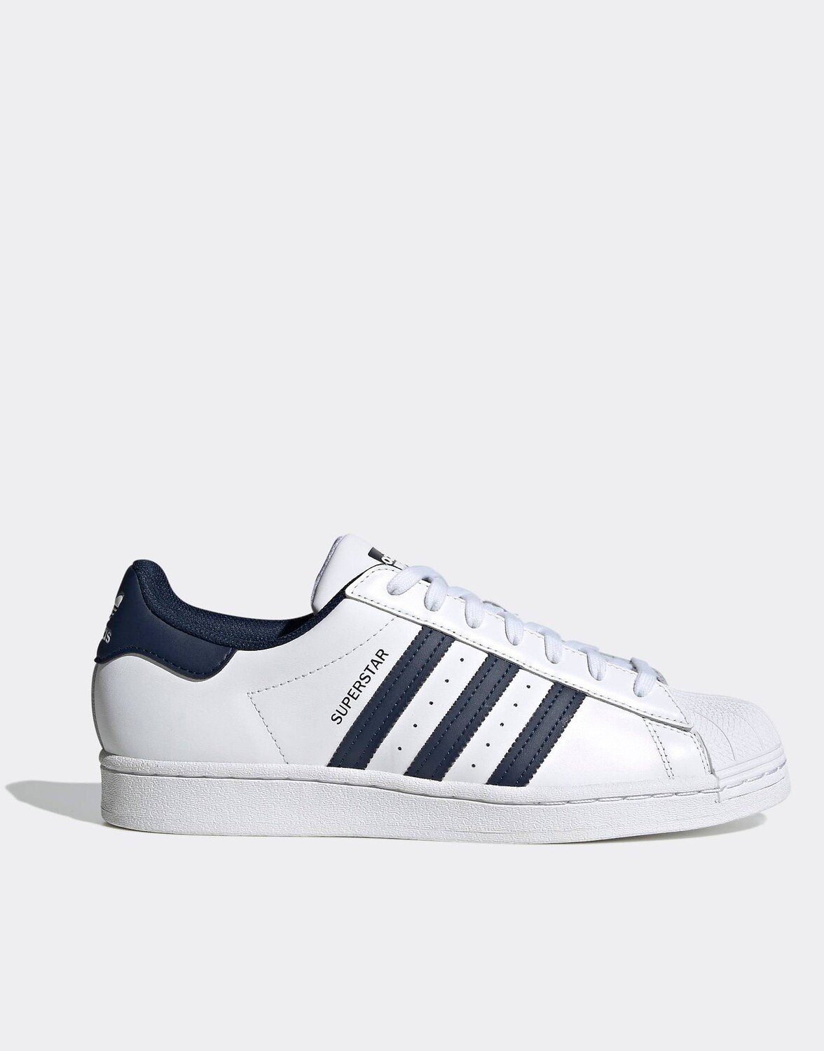 

Бело-синие кроссовки adidas Originals Superstar