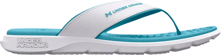 

Сандалии Under Armour Wmns Ignite Pro Marbella Sandal White Blue Surf, белый