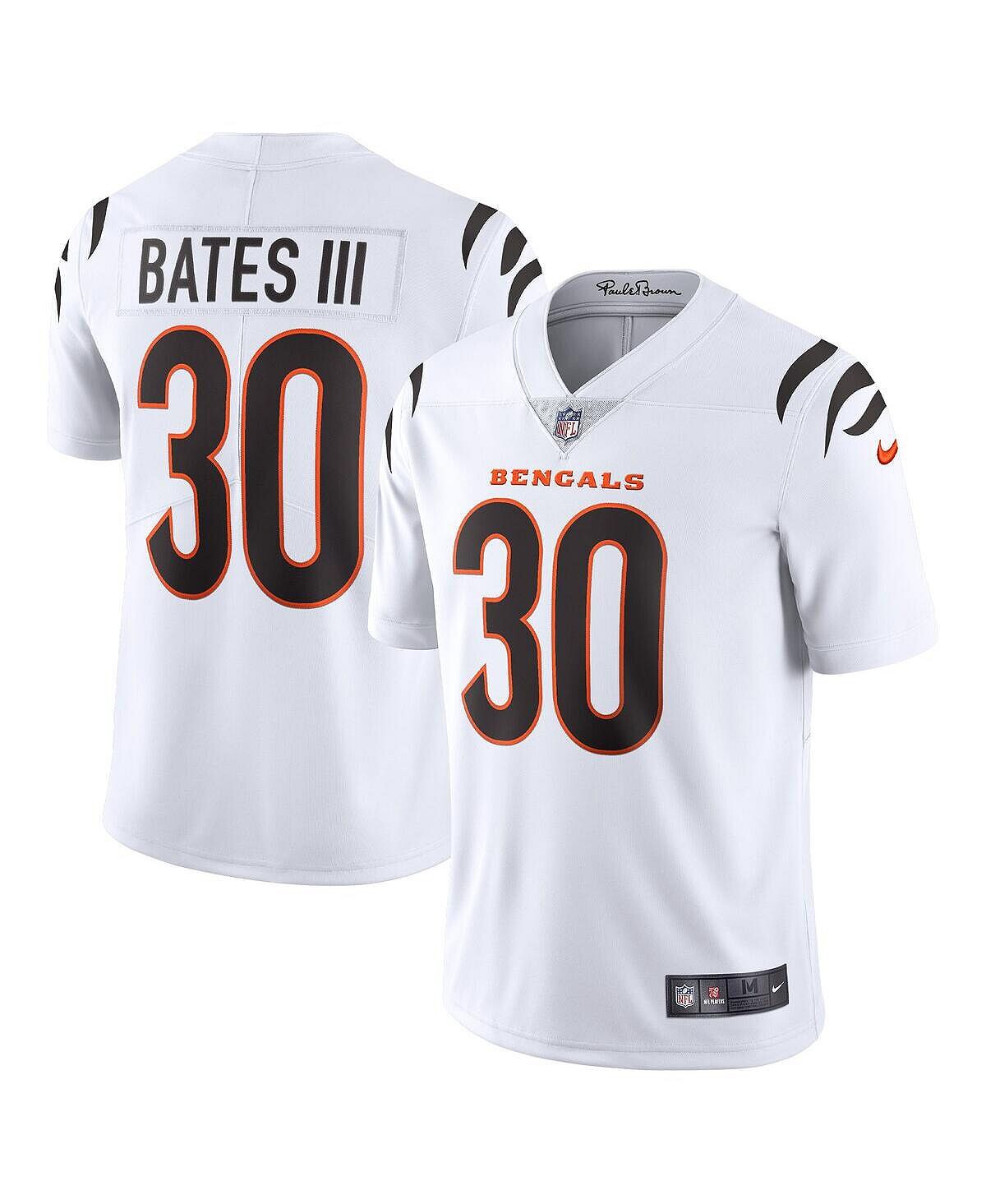 

Мужская футболка jessie bates iii white cincinnati bengals vapor limited jersey Nike, белый