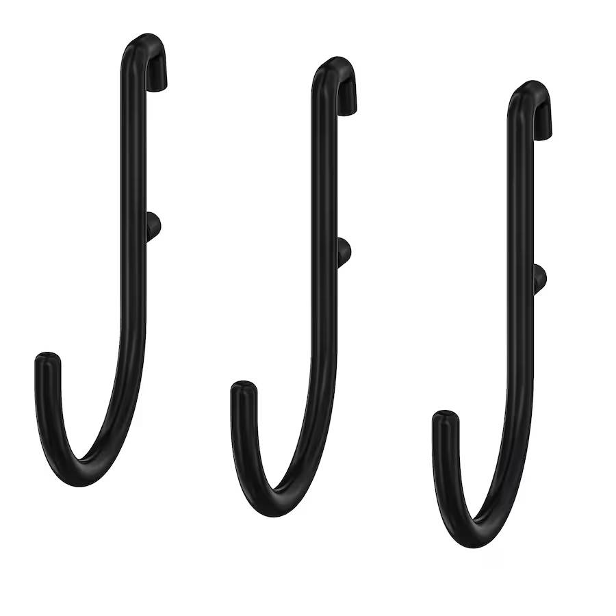 Крючки Ikea Skadis 3 шт, черный