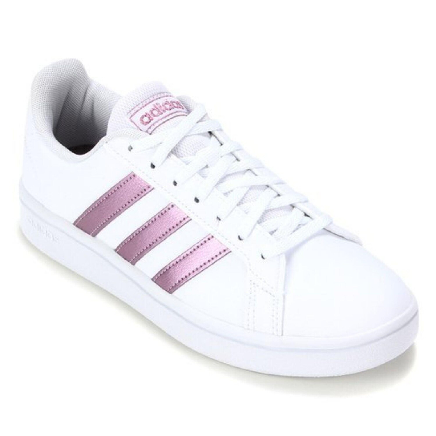 

Повседневная обувь Walking Adidas GD Court Base женские белый/бордо