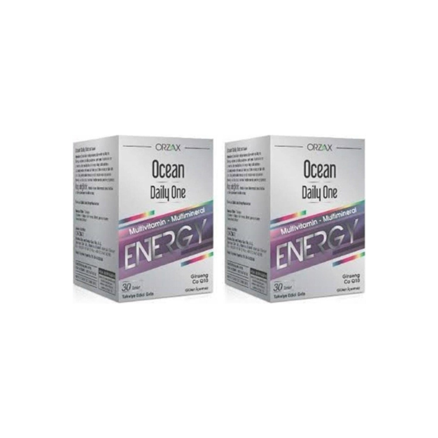 Пищевая добавка Ocean Orzax Daily One Energy, 30 таблеток в упаковке пищевая добавка ocean daily one energy 60 таблеток