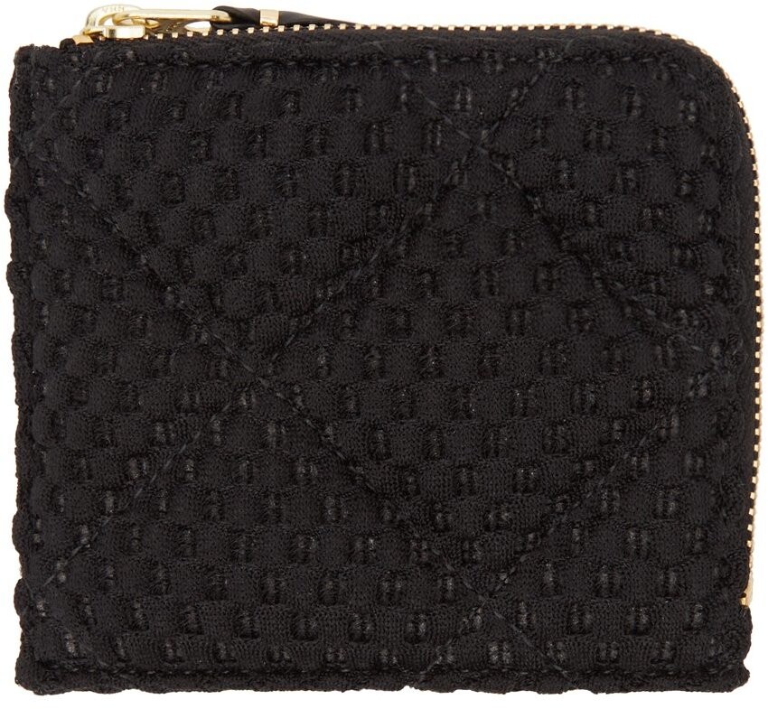 

Черный стеганый кошелек Fat Tortoise Comme des Garçons Wallets