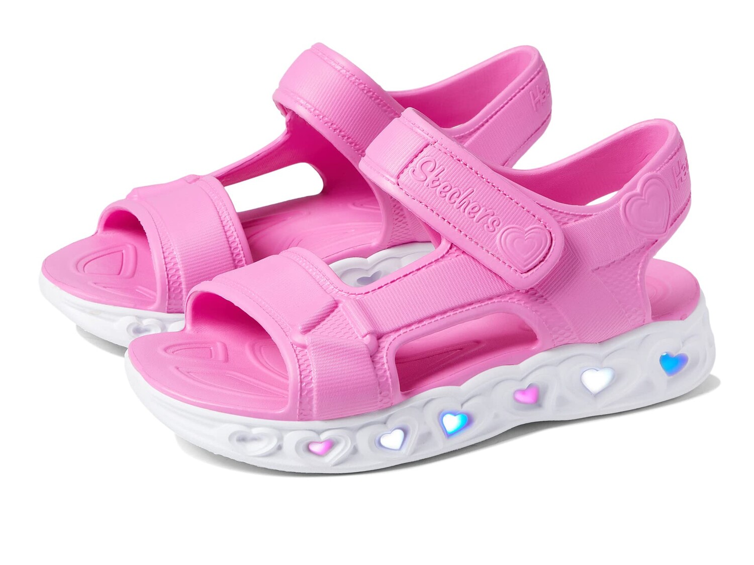 

Сандалии SKECHERS KIDS, Foamies Heart Lights Sandal 308045L