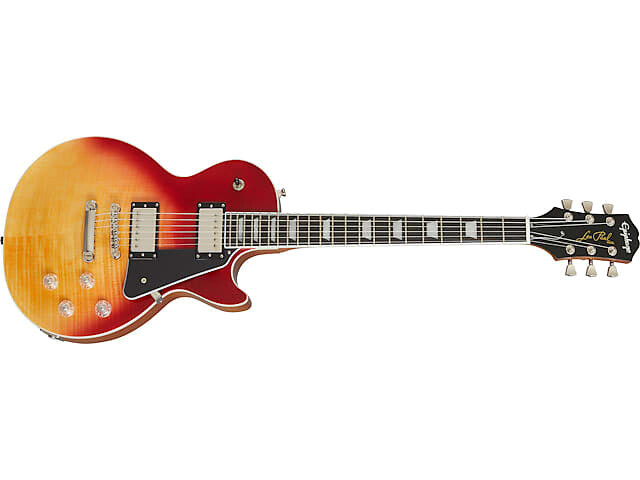 

Epiphone Les Paul Modern Figured - Magma Orange Fade