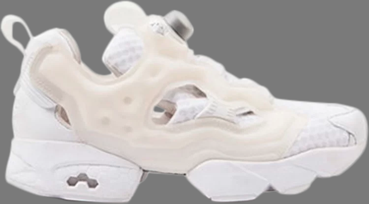 Кроссовки sandro x instapump fury txt Reebok, белый - фото