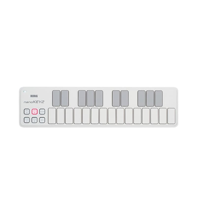 Korg nanoKEY2 Slim-Line USB 25-клавишный MIDI-контроллер (белый) NANOKEY2WH korg nanokontrol2 slim line usb midi контроллер белый