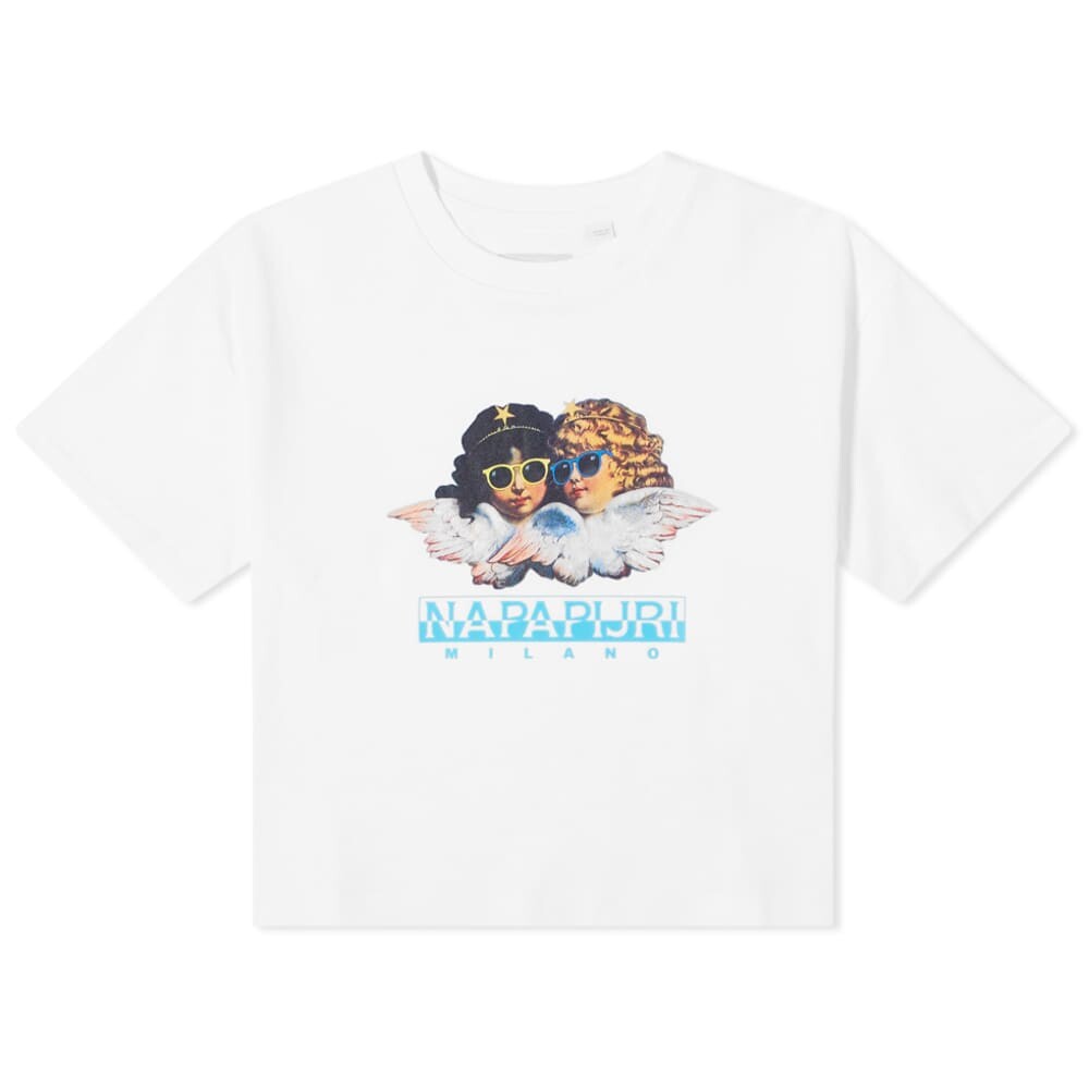 

Футболка Napapijri x Fiorucci Logo Crop Tee