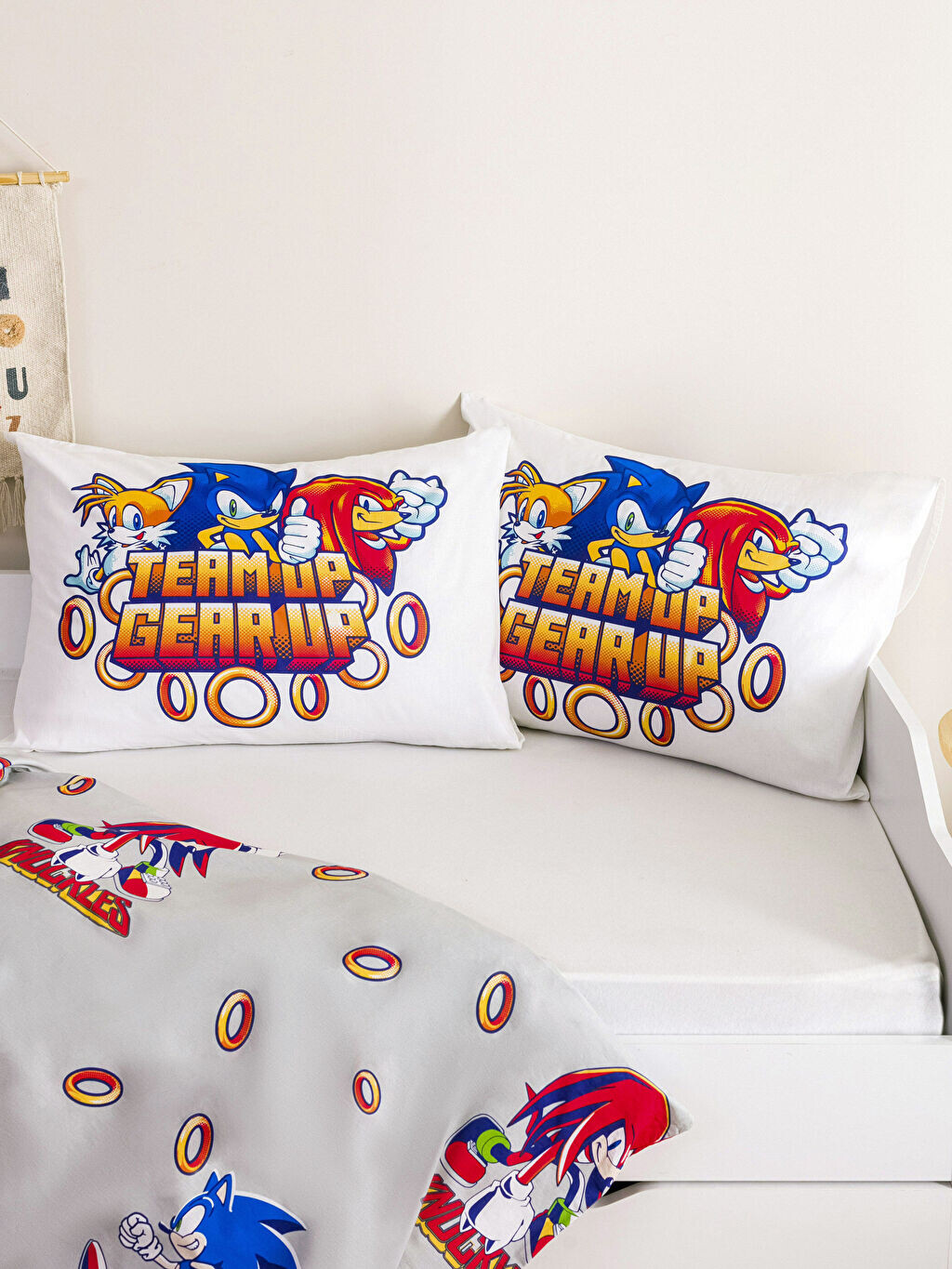

Детская наволочка с лицензией Sonic 2 шт. 50x70 см LCW Home