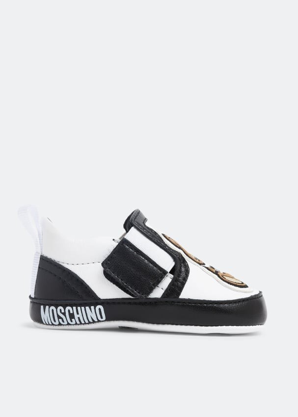 

Кроссовки MOSCHINO Teddy Bear sneakers, белый