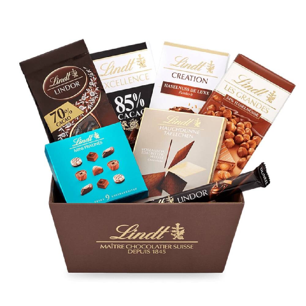

Подарочный набор Lindt Favoriten Geschenkkorb, ассорти, 743г