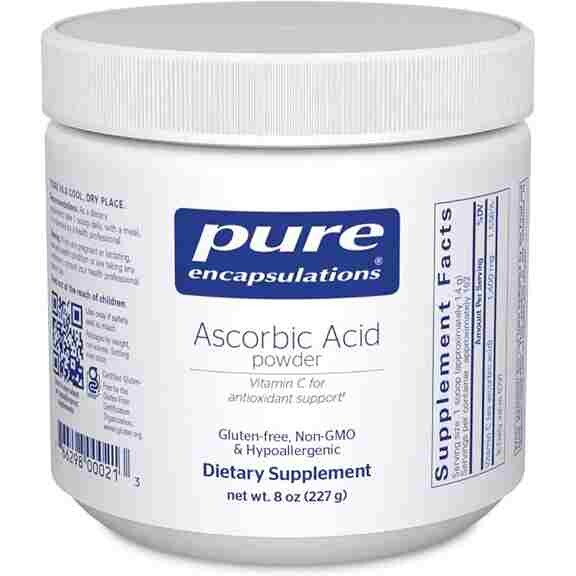 

Витамин С Pure Encapsulations Ascorbic Acid, 227 г