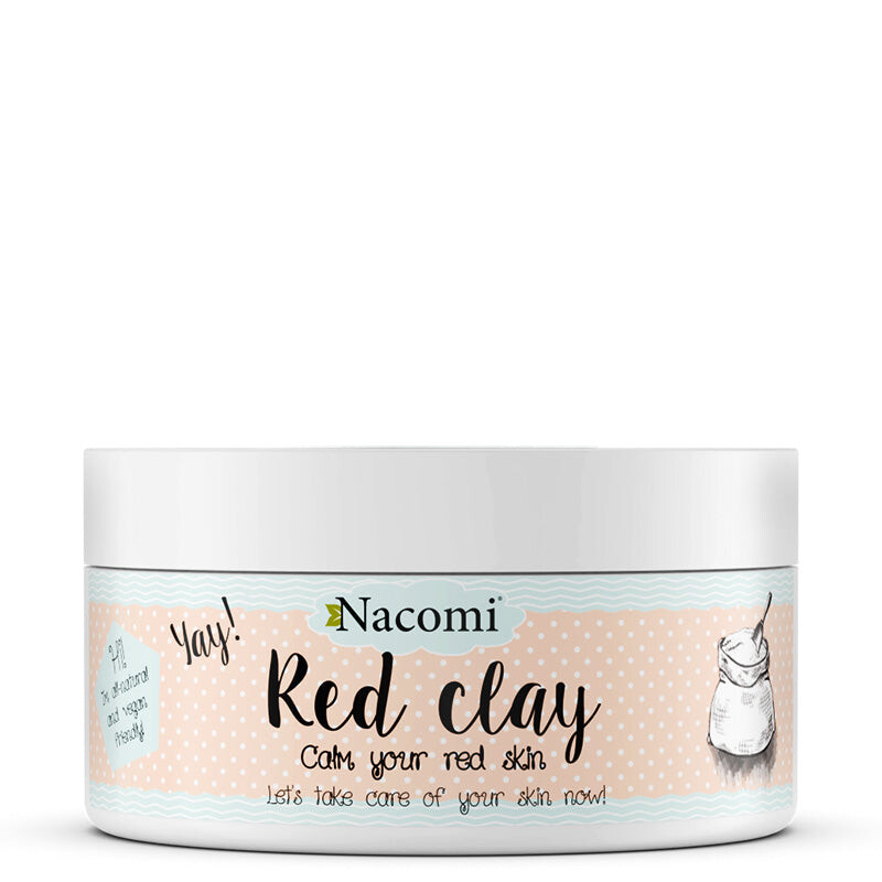 

Nacomi Red Clay красная осветляющая глина 100г