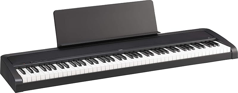 Korg B2-BK 88-клавишное цифровое пианино, черное B2-BK 88-Key Digital Piano цифровое пианино korg b2 white