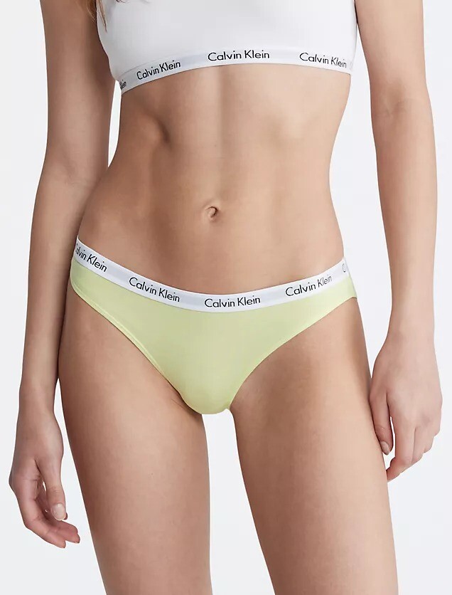 

Трусы Calvin Klein Carousel Logo Cotton, светло-желтый
