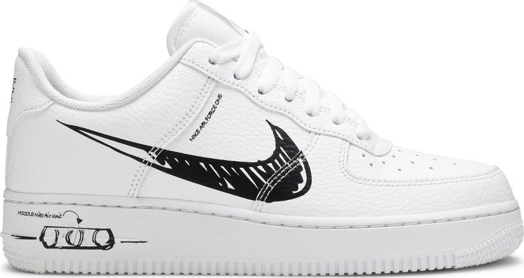 Nike air force 1 2025 sketch swoosh release date