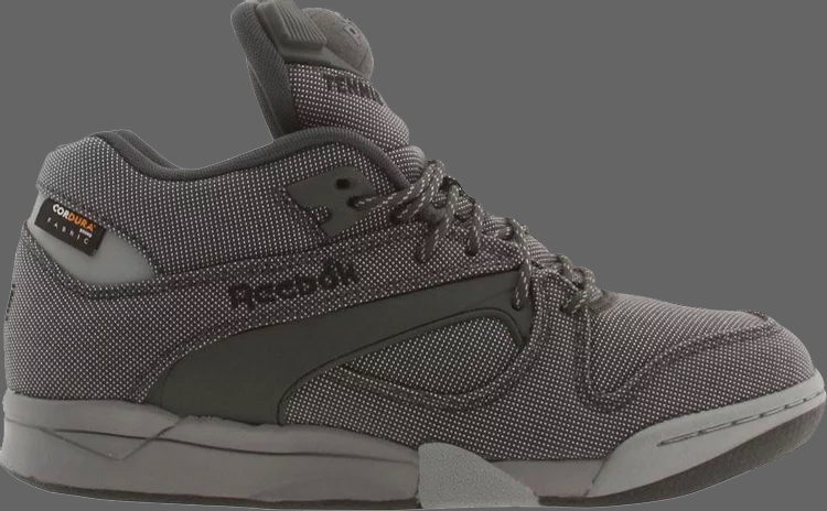 Кроссовки court victory pump cord Reebok, серый - фото